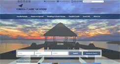 Desktop Screenshot of corollaclassicvacations.com